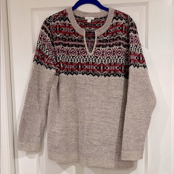 J. Jill Sweaters - ‼️DONATING SOON‼️ J.Jill Fair Isle Style Sweater - in Great Pre-Loved Condition